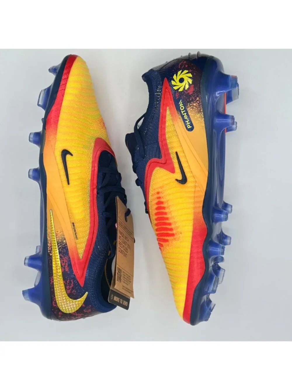 Mens Nike Phantom 6  Elite FG Erling Haaland Soccer Cleats Multi Sz HQ2332-800 - Picture 6 of 11